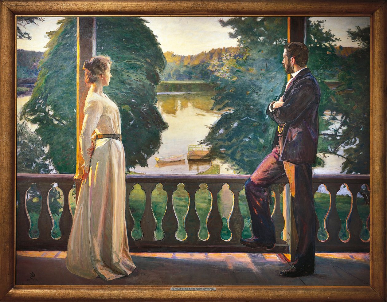 Sverige, Göteborg, Nordisk sommarkväll av Sven Richard Bergh
