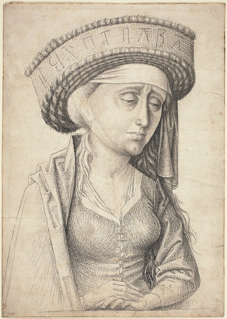 En sibylla av Swabian 15th Century