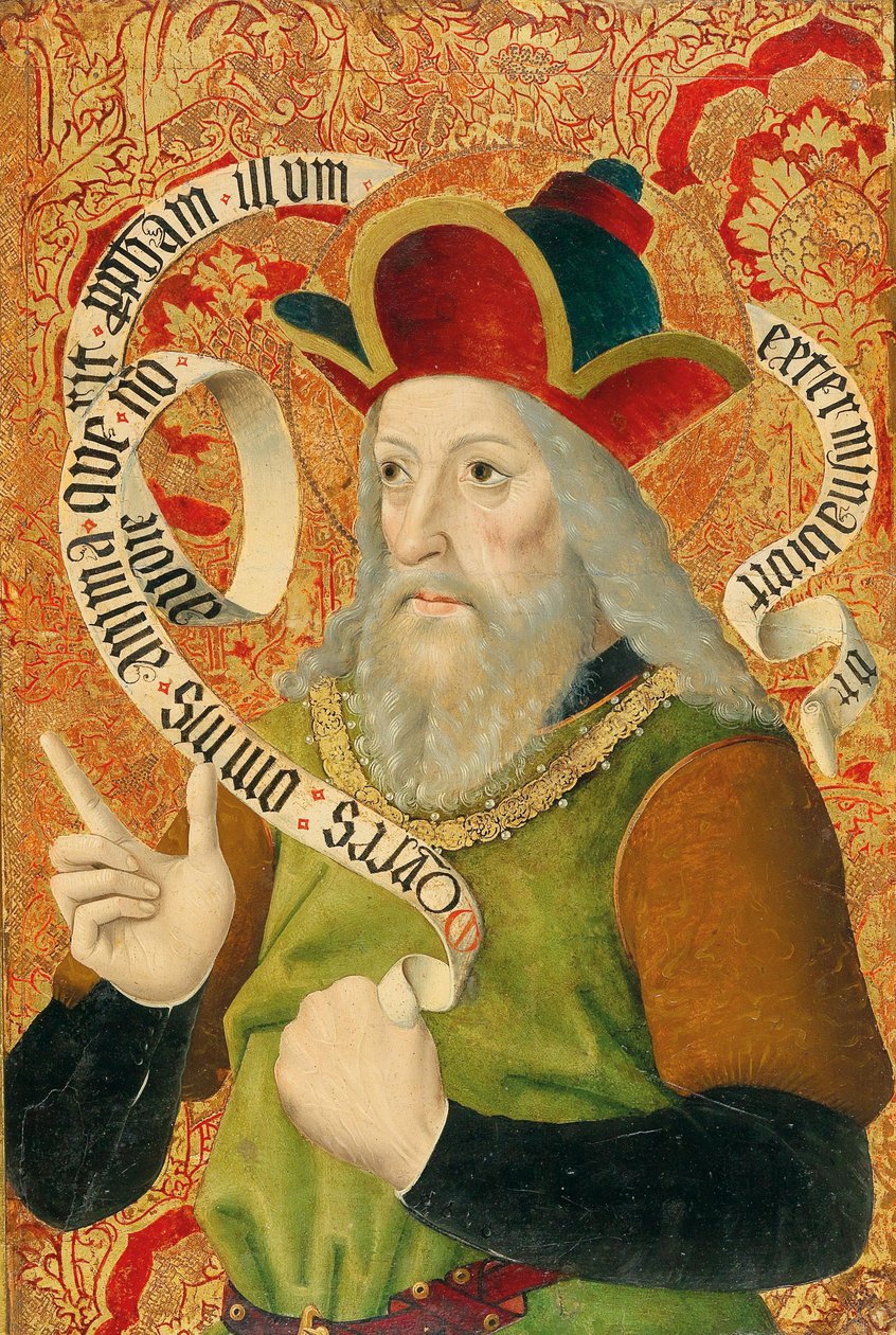 Profeten Moses, 1400-talet. av Swabian master