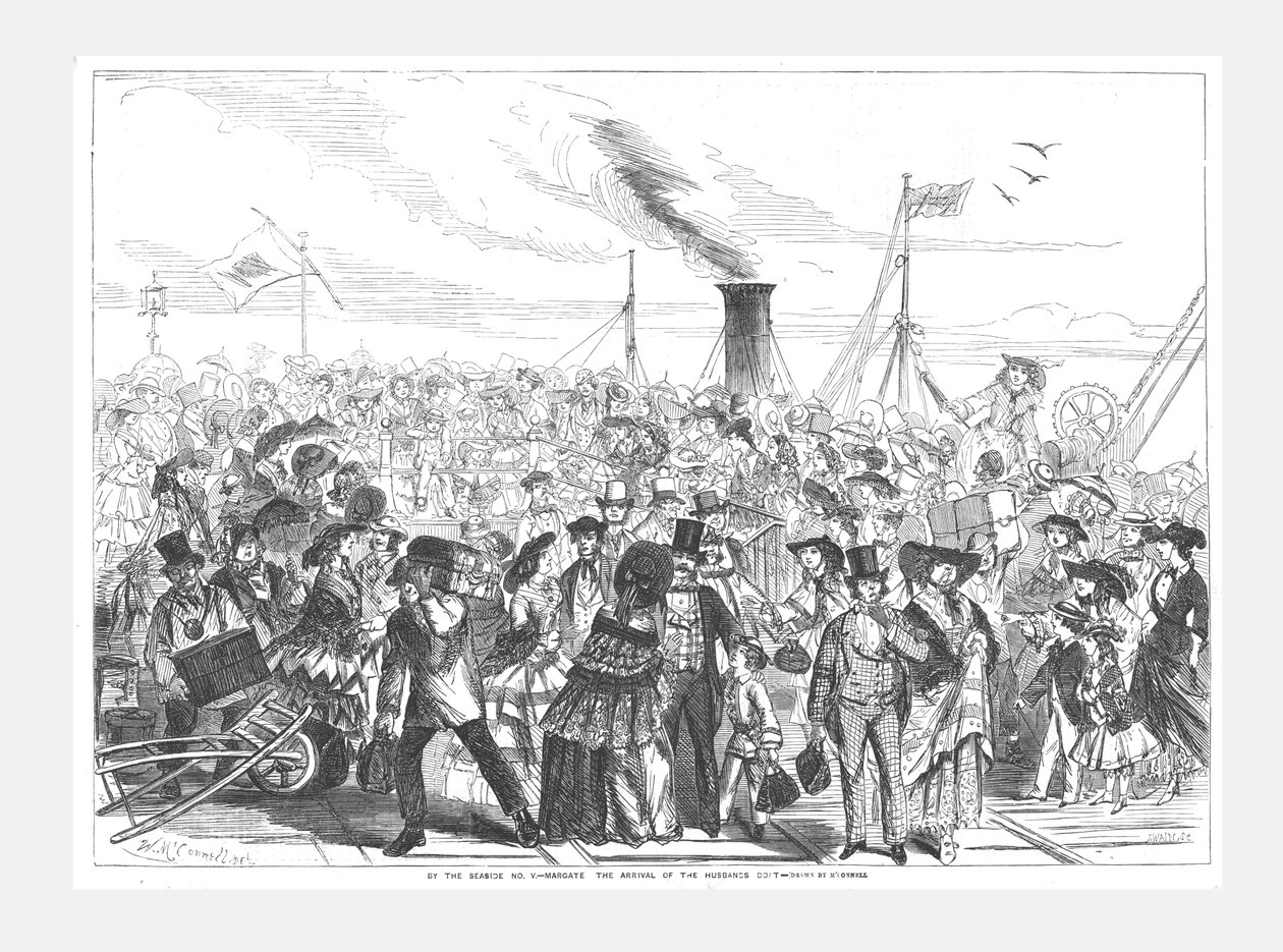 Margate, Makarnas ankomst, 1856 av Swain