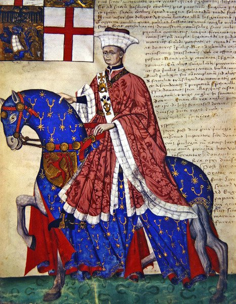 Giovan Francesco Capodilista (tempera på veläng) av Swiss School
