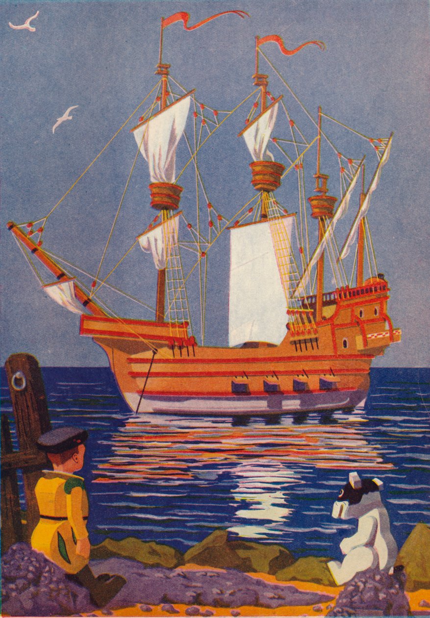 "How John Trusty Sailed the Seas", 1937. av Sydney George Hulme Beaman