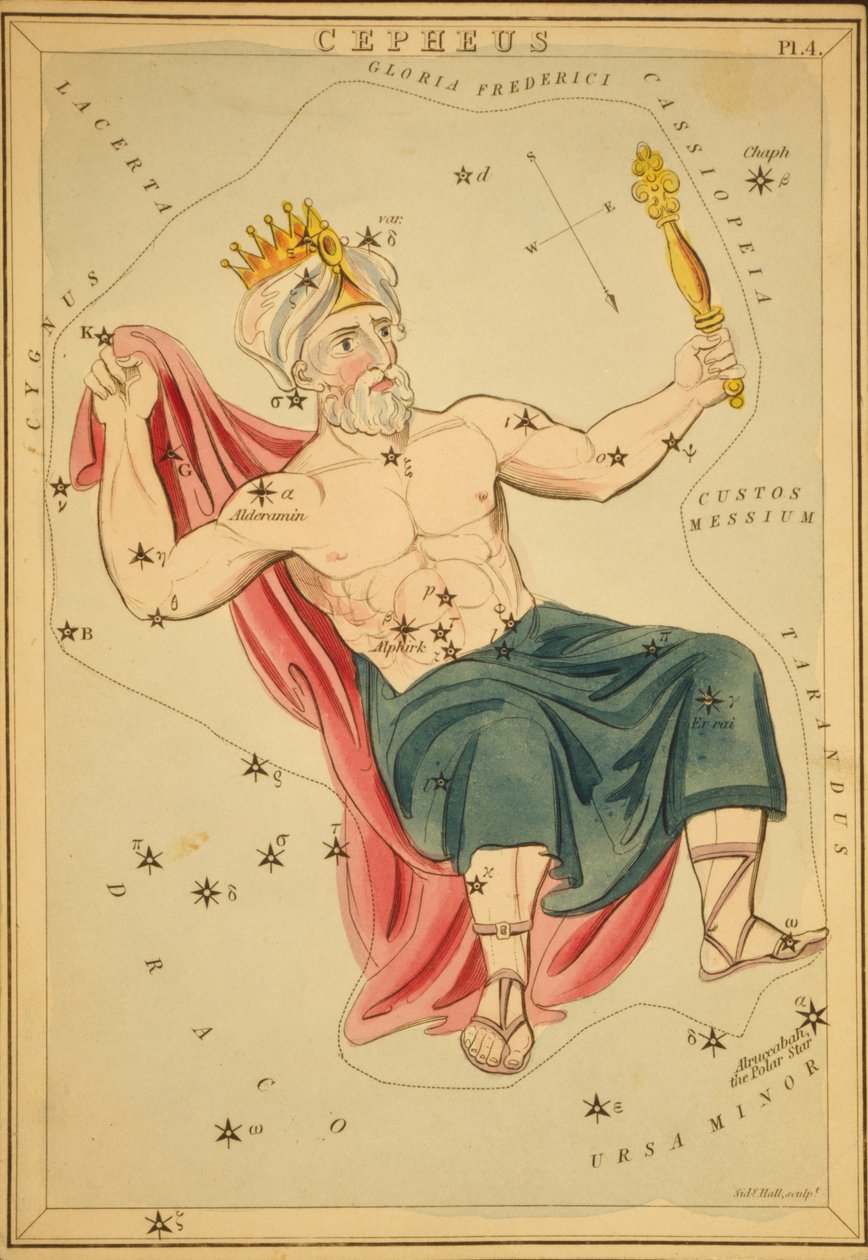 Cepheus, Illustration från 