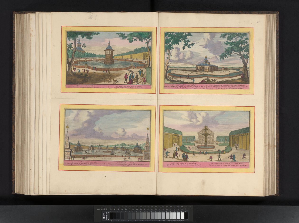 Utsikt över staden Toledo Toletum (titel på objekt) av Symon Novelanus (possibly)