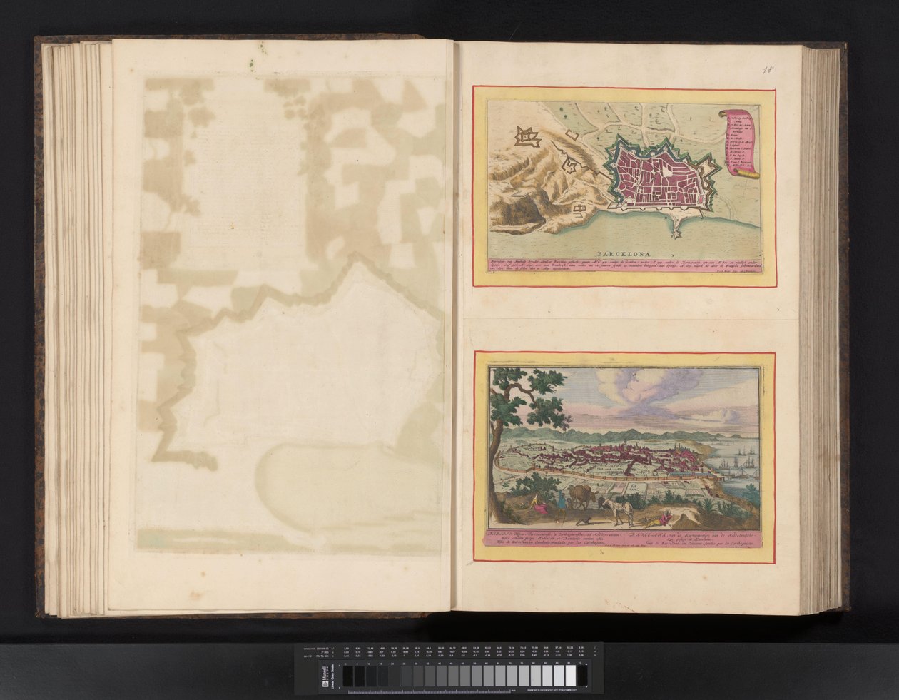 Utsikt över staden Burgos Burgos (titel på objekt) av Symon Novelanus (possibly)