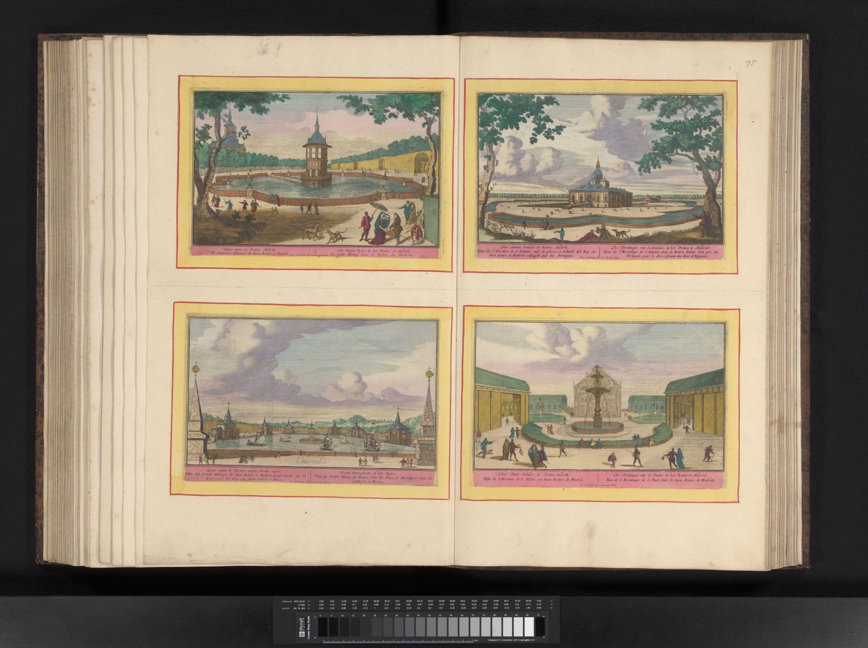 Utsikt över staden Toledo Toletum (titel på objekt) av Symon Novelanus (possibly)