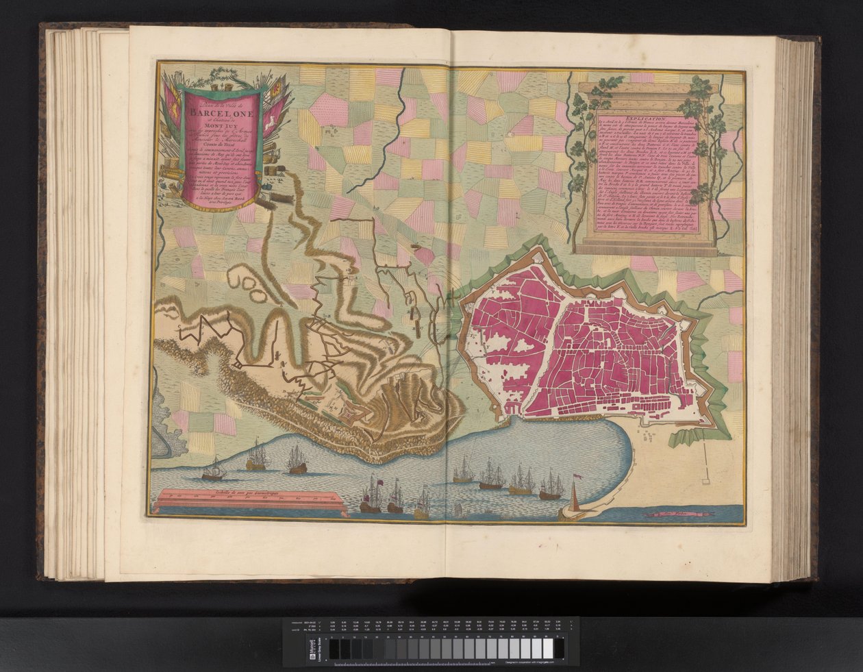 Staden Braga i fågelperspektiv Nova Bracarae Auguste descriptio (titel på objekt) av Symon Novelanus (possibly)