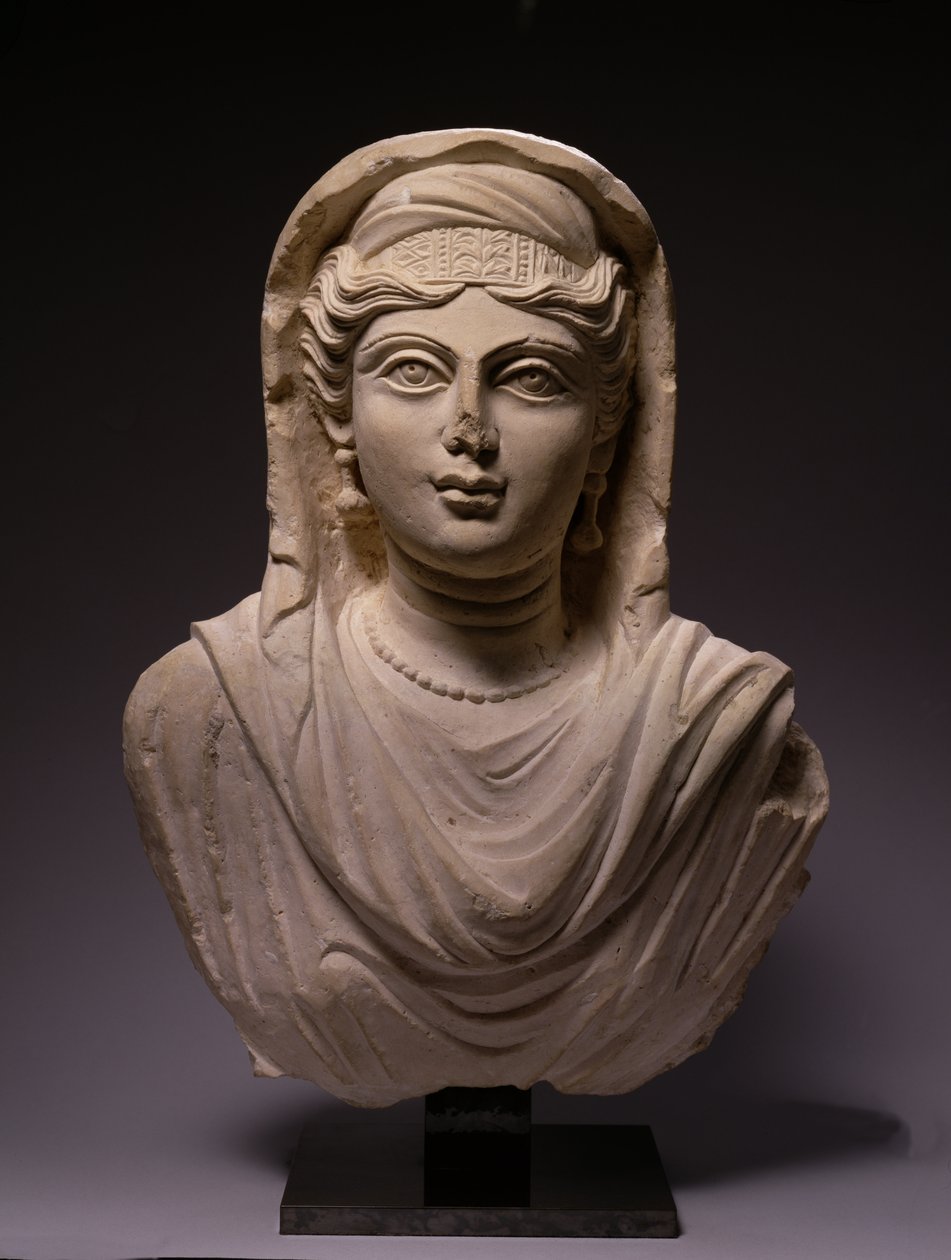 Honbyst, från Palmyra, mitten av 200-talet e.Kr. (kalksten) av Syrian