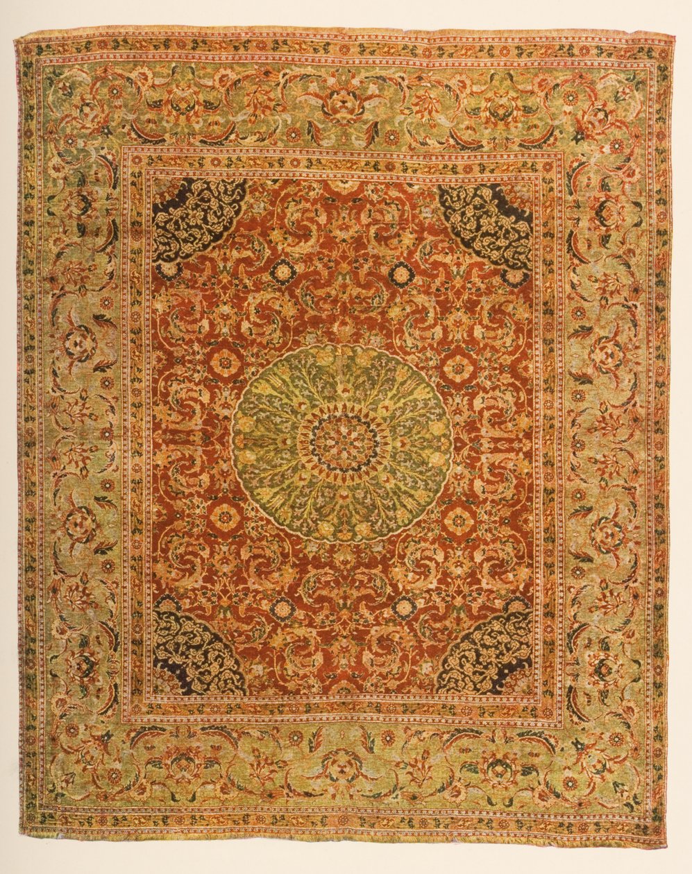 Medaljongmatta från Damaskus (textil) av Syrian School