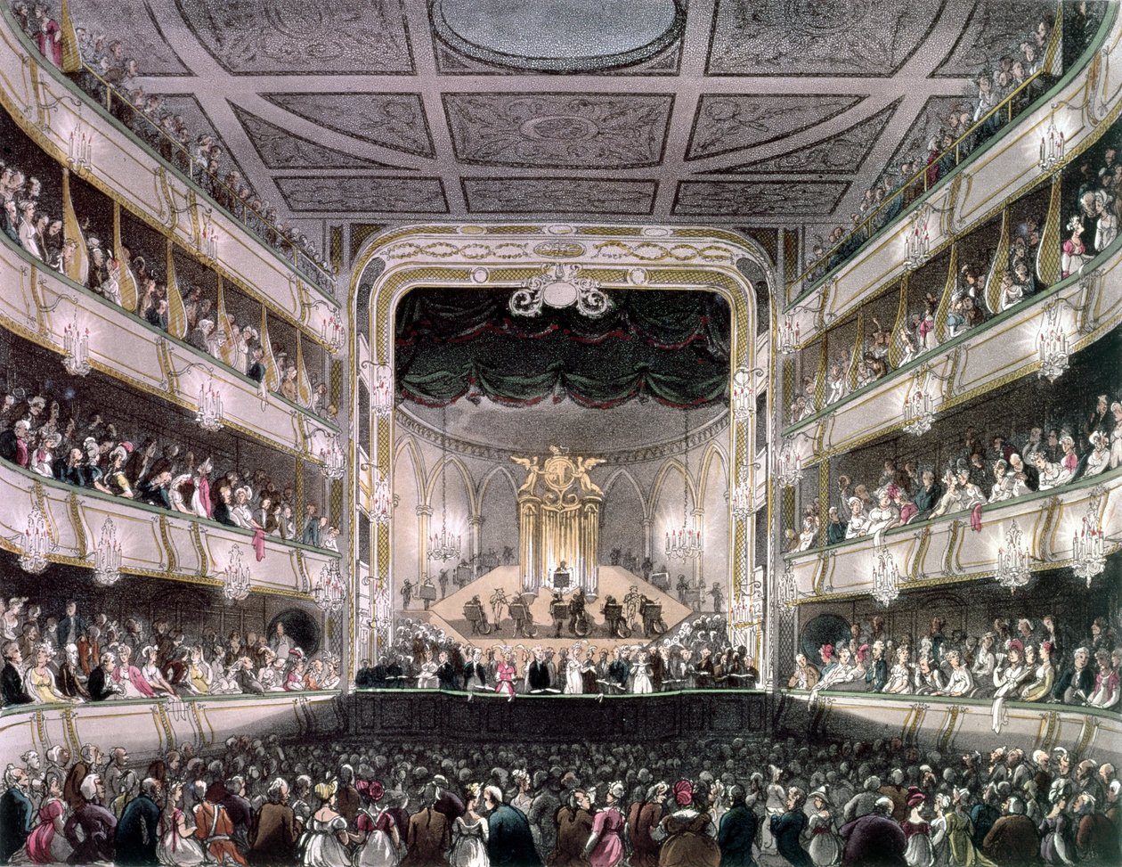 Covent Garden Theatre, 1808, från 