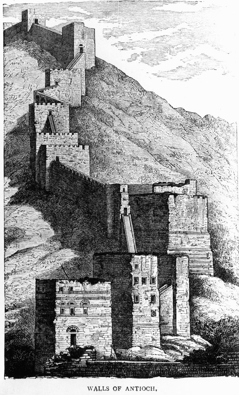 Antiokias murar, 1894 av T.A. Archer