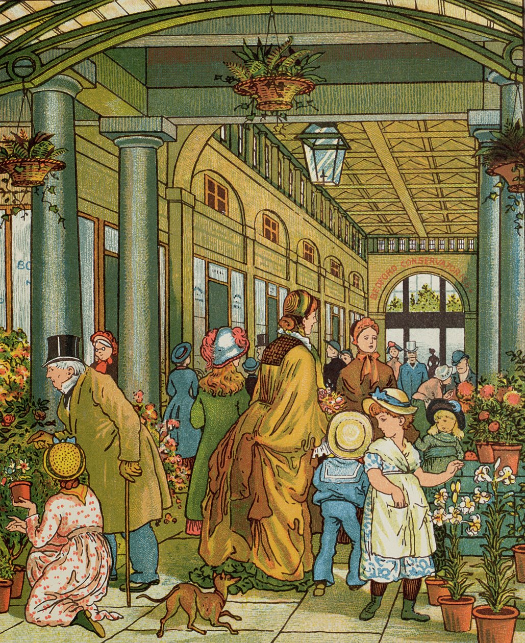 Covent Garden från "London Town" av T. and Houghton, E. Crane