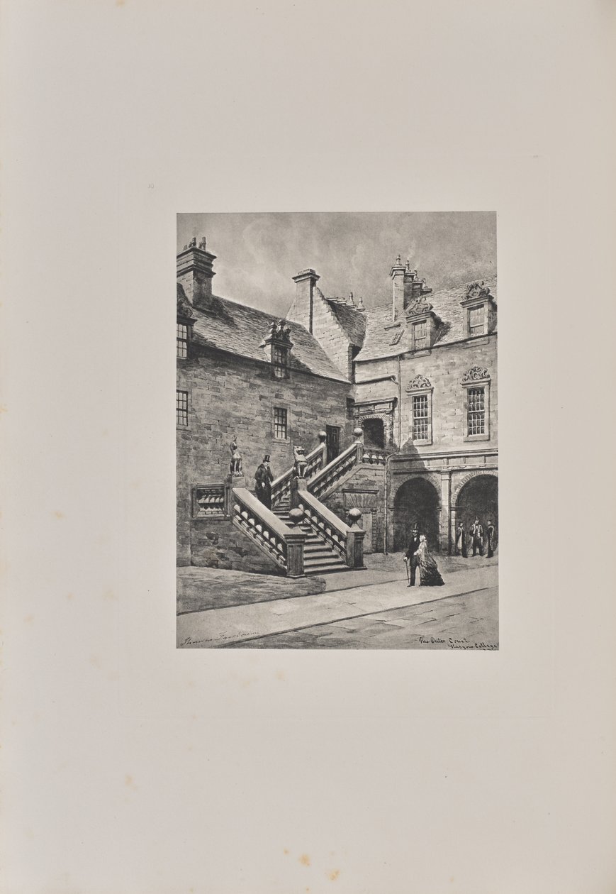 The Outer Court, College av T. and R. Annan and Sons
