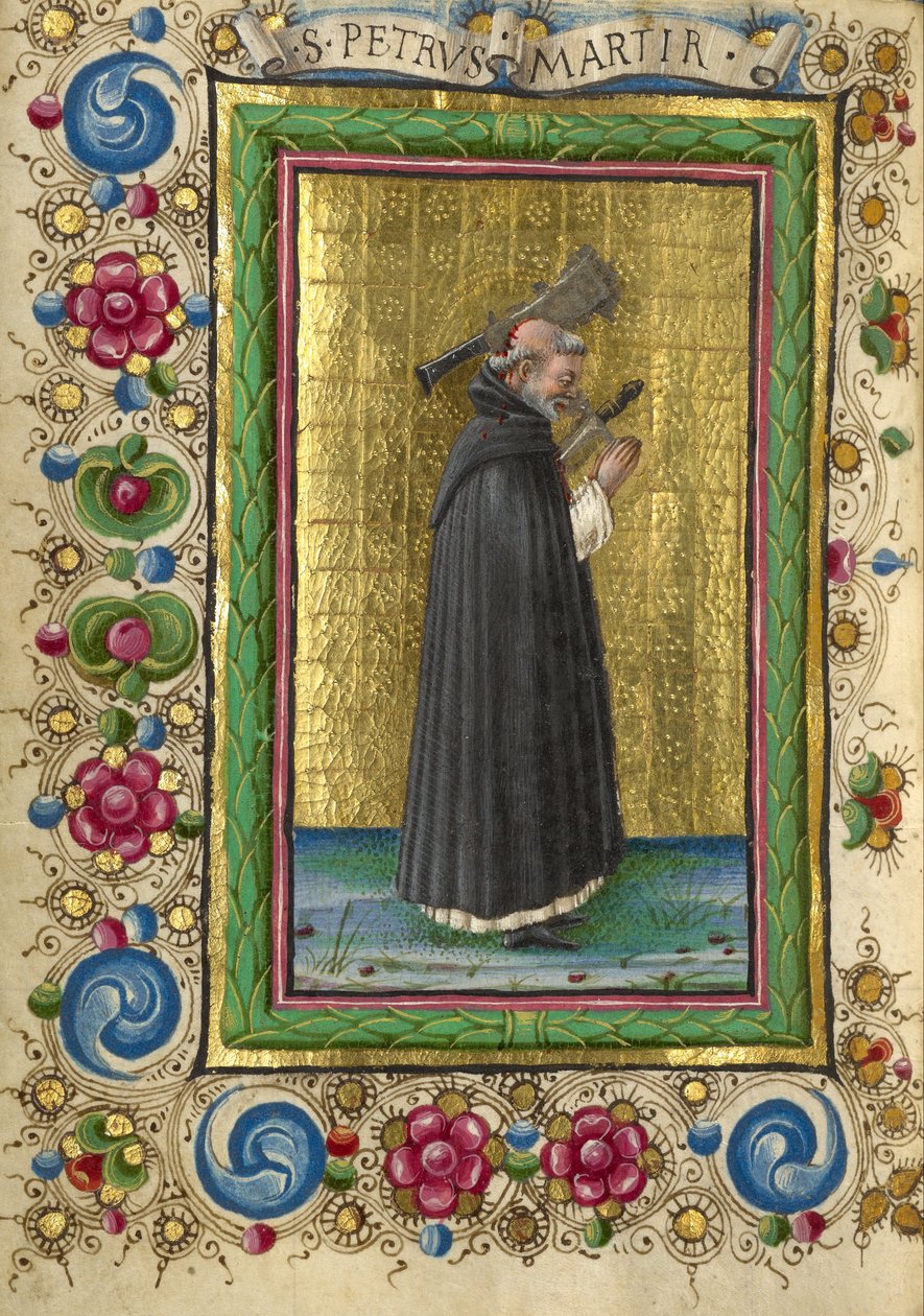Sankt Peter Martyr av Taddeo Crivelli