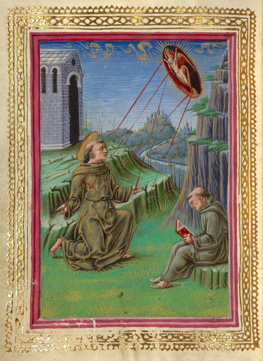 Stigmatiseringen av Saint Francis av Taddeo Crivelli