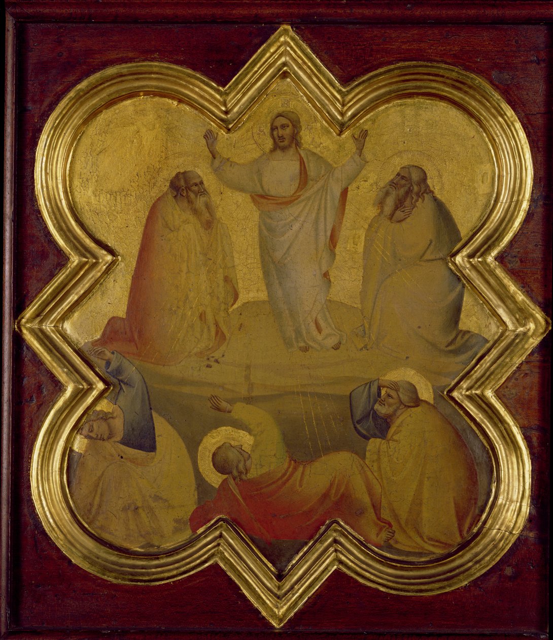 Förvandlingen (tempera och bladguld på panelen) av Taddeo Gaddi