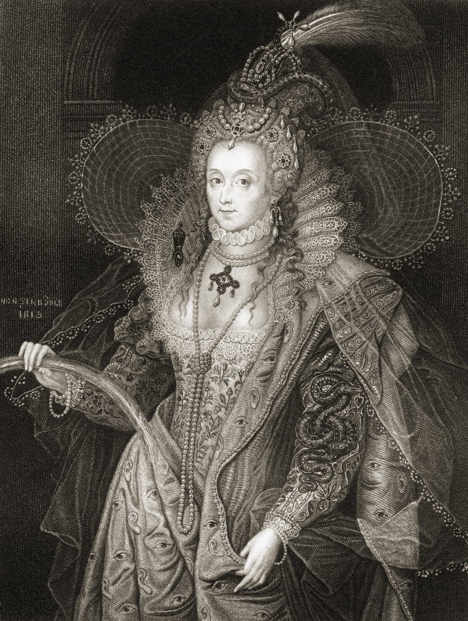 Drottning Elizabeth I (1533-1603), från "Lodge