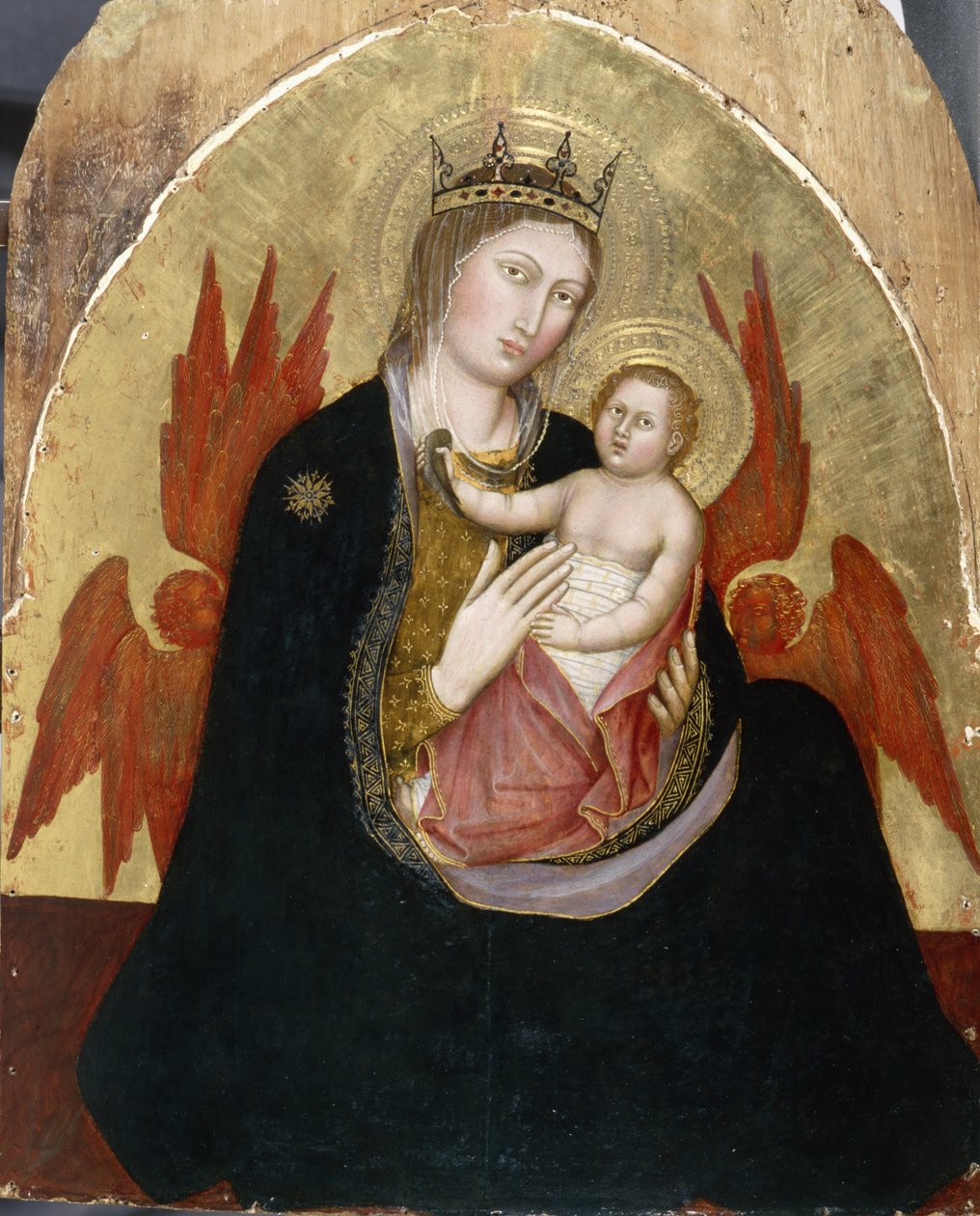 Madonna dellUmilta, ca 1400 (tempera på poppelträ) av Taddeo di Bartolo