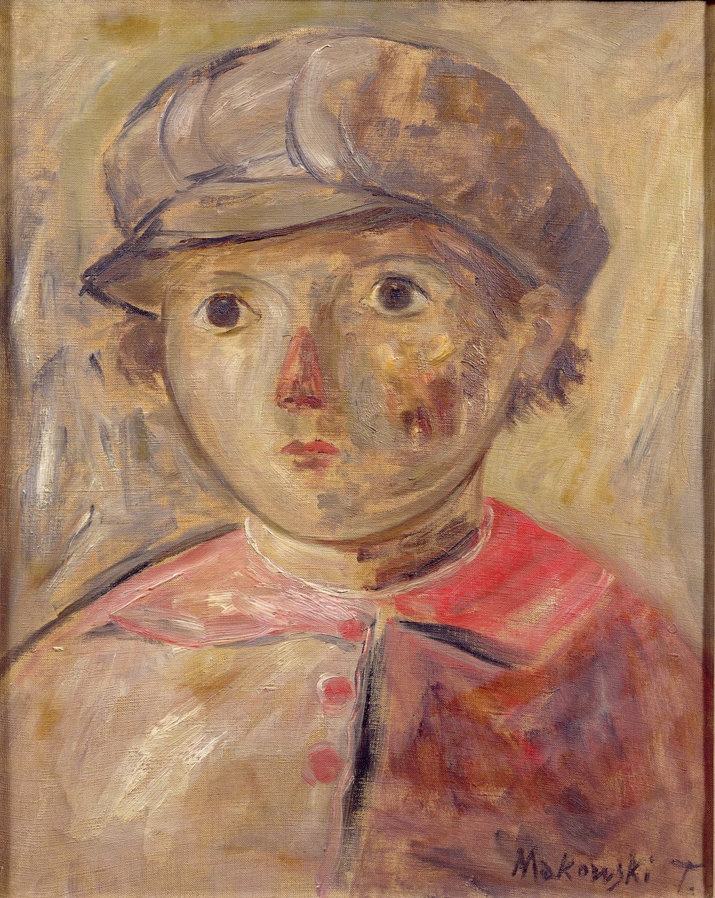 En liten pojke, ca 1925-32 av Tadeusz Makowski