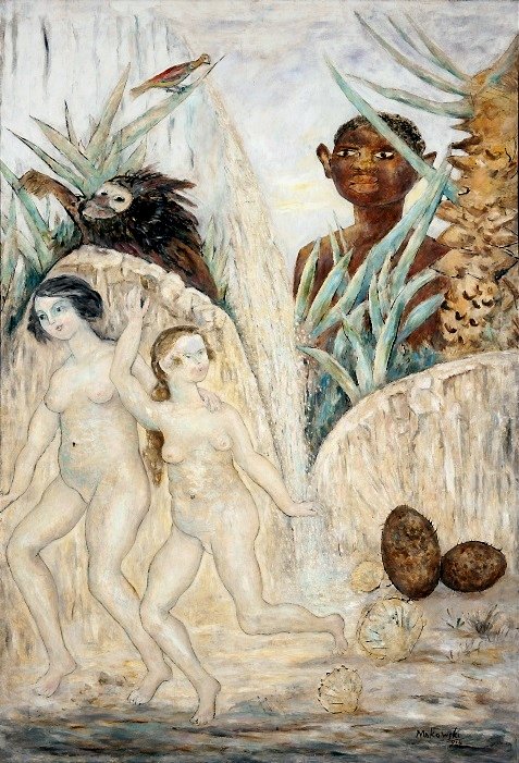 Cascade.  av Tadeusz Makowski