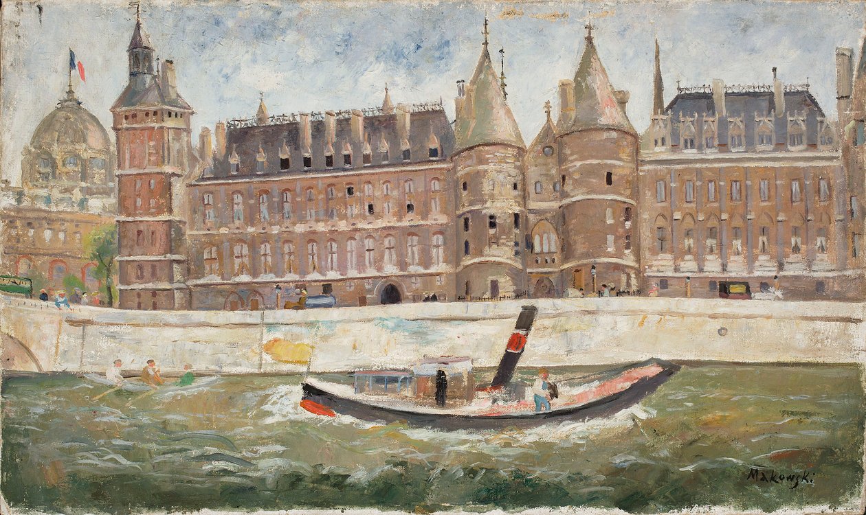 Seinen strand av Tadeusz Makowski