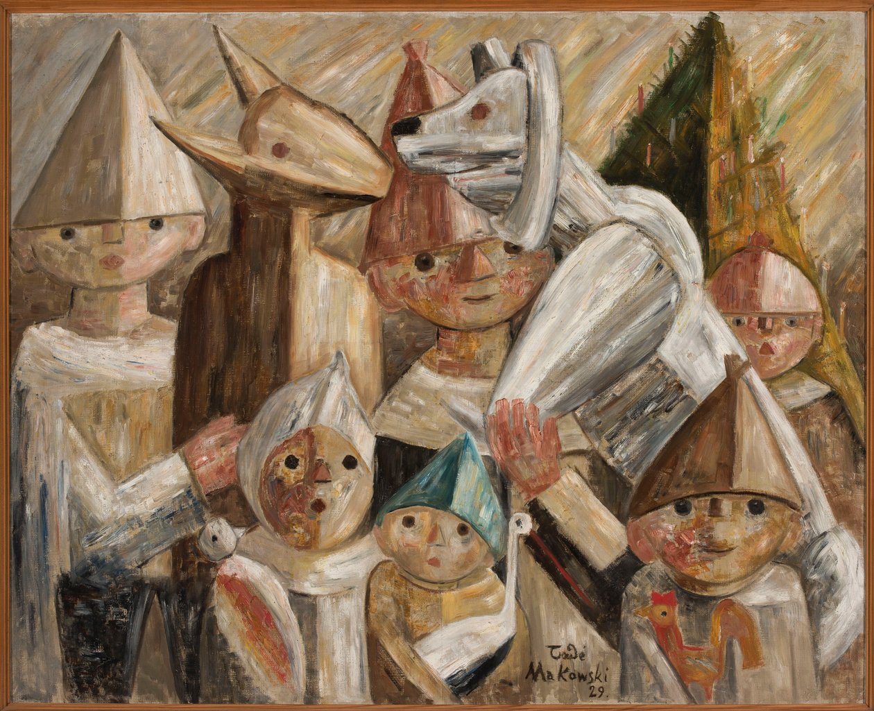 Barn med turon av Tadeusz Makowski