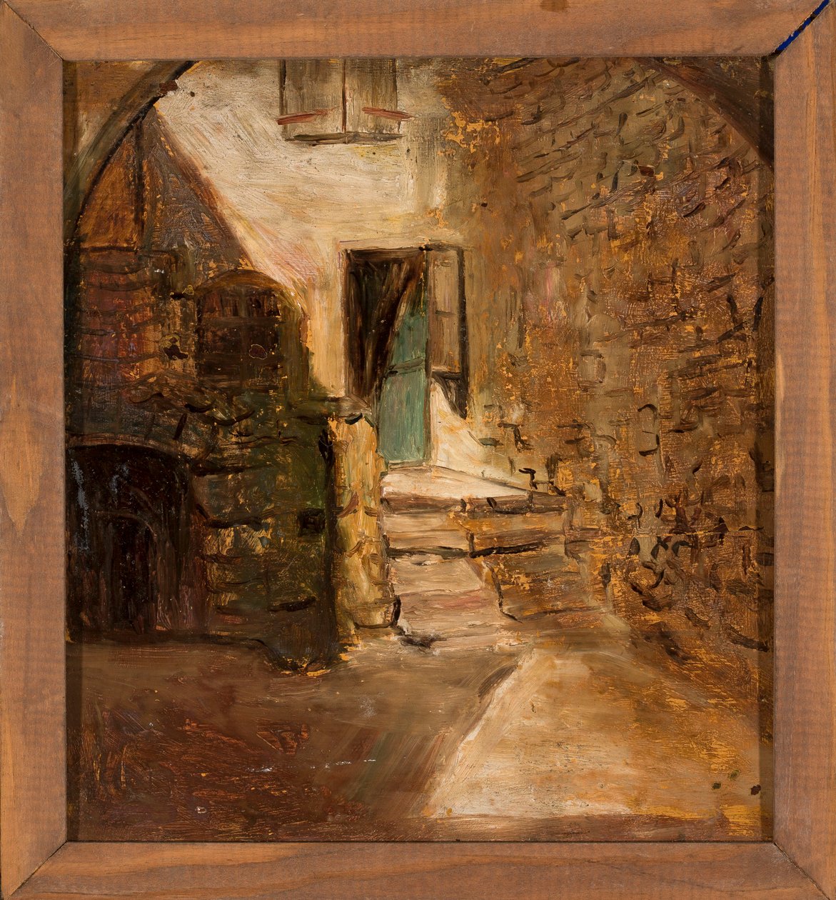 En del av ett gammalt hus av Tadeusz Makowski