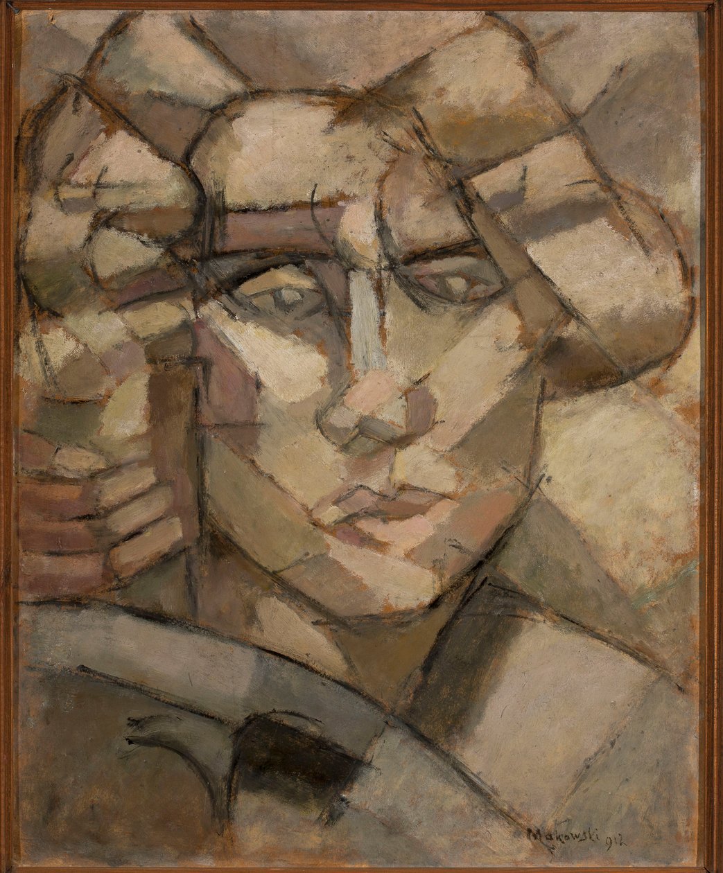 Huvud av Tadeusz Makowski