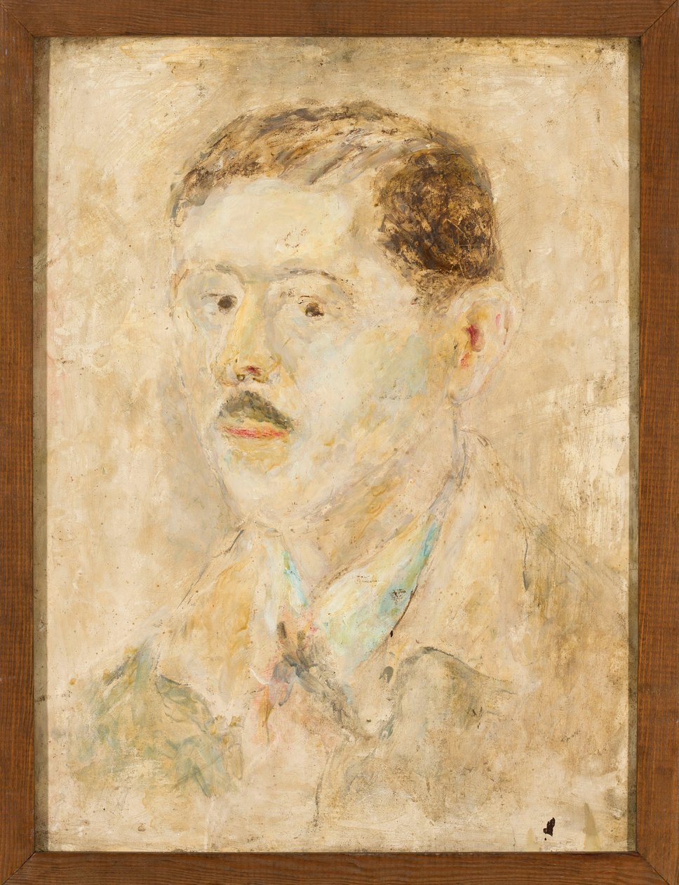 Porträtt av en man av Tadeusz Makowski
