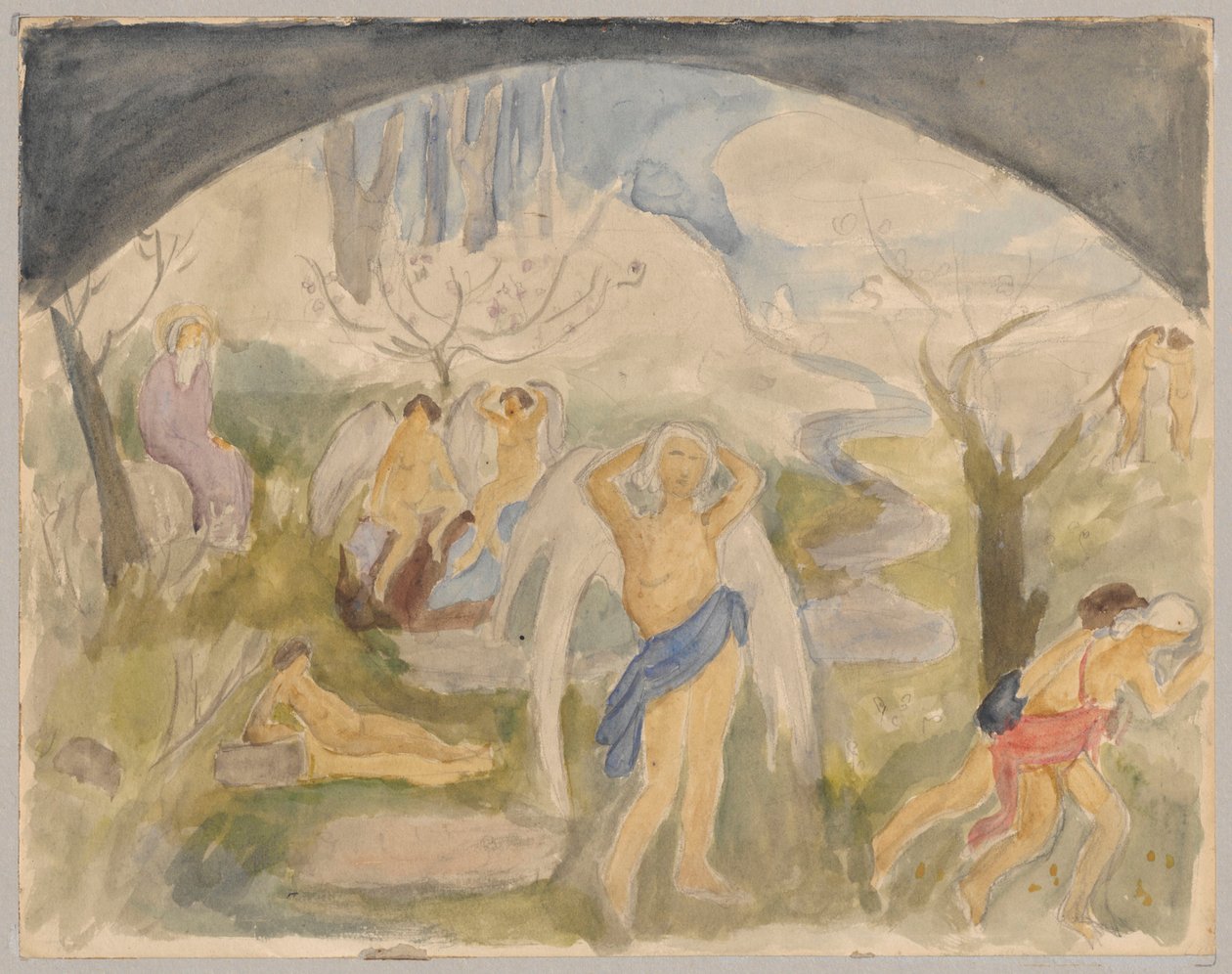 Paradiset av Tadeusz Makowski