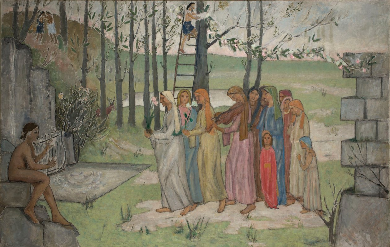 Vårfest av Tadeusz Makowski