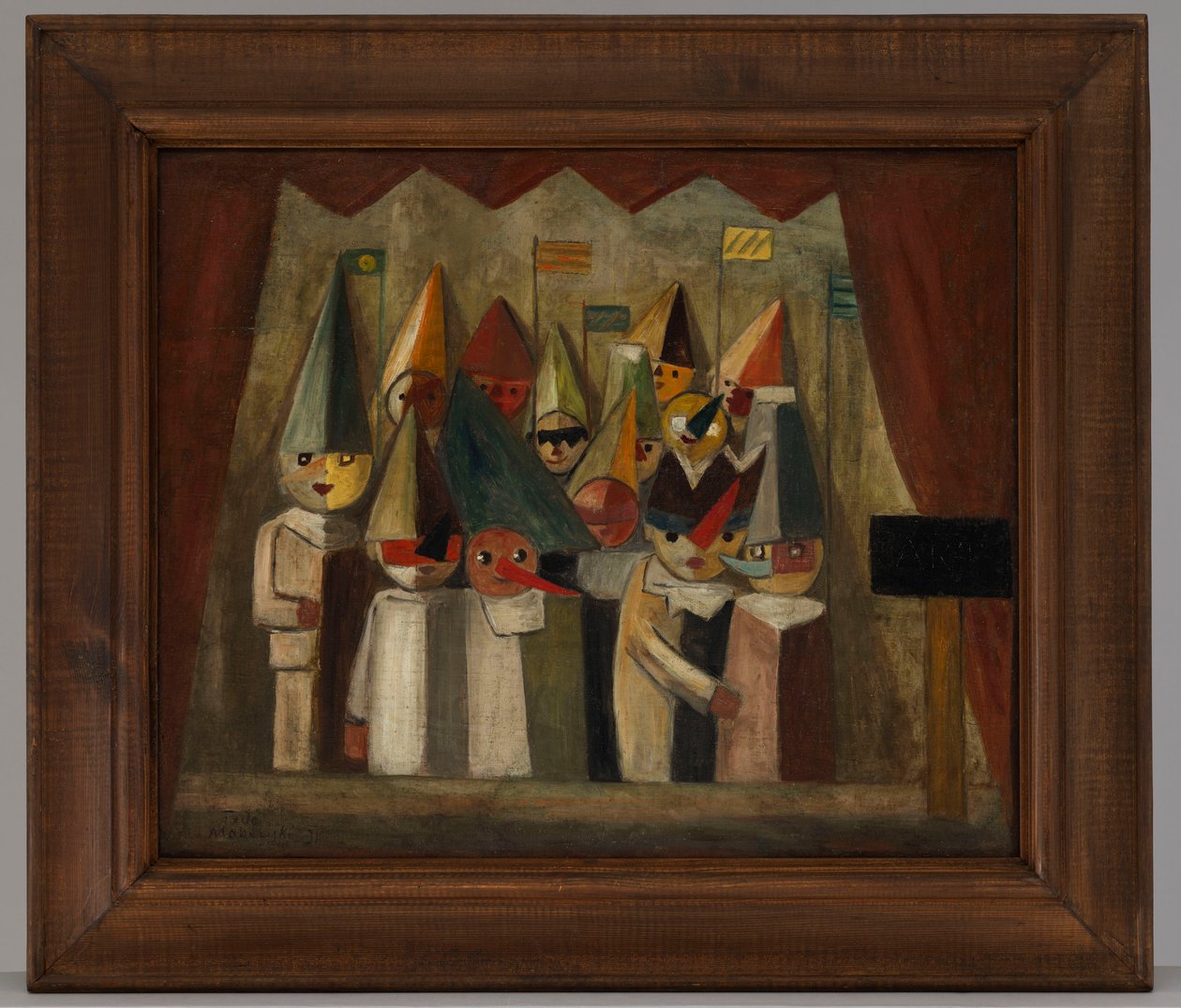 Barnteater av Tadeusz Makowski