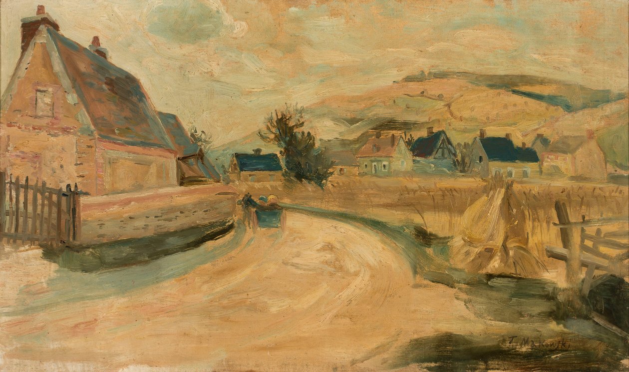 Byn Merey av Tadeusz Makowski