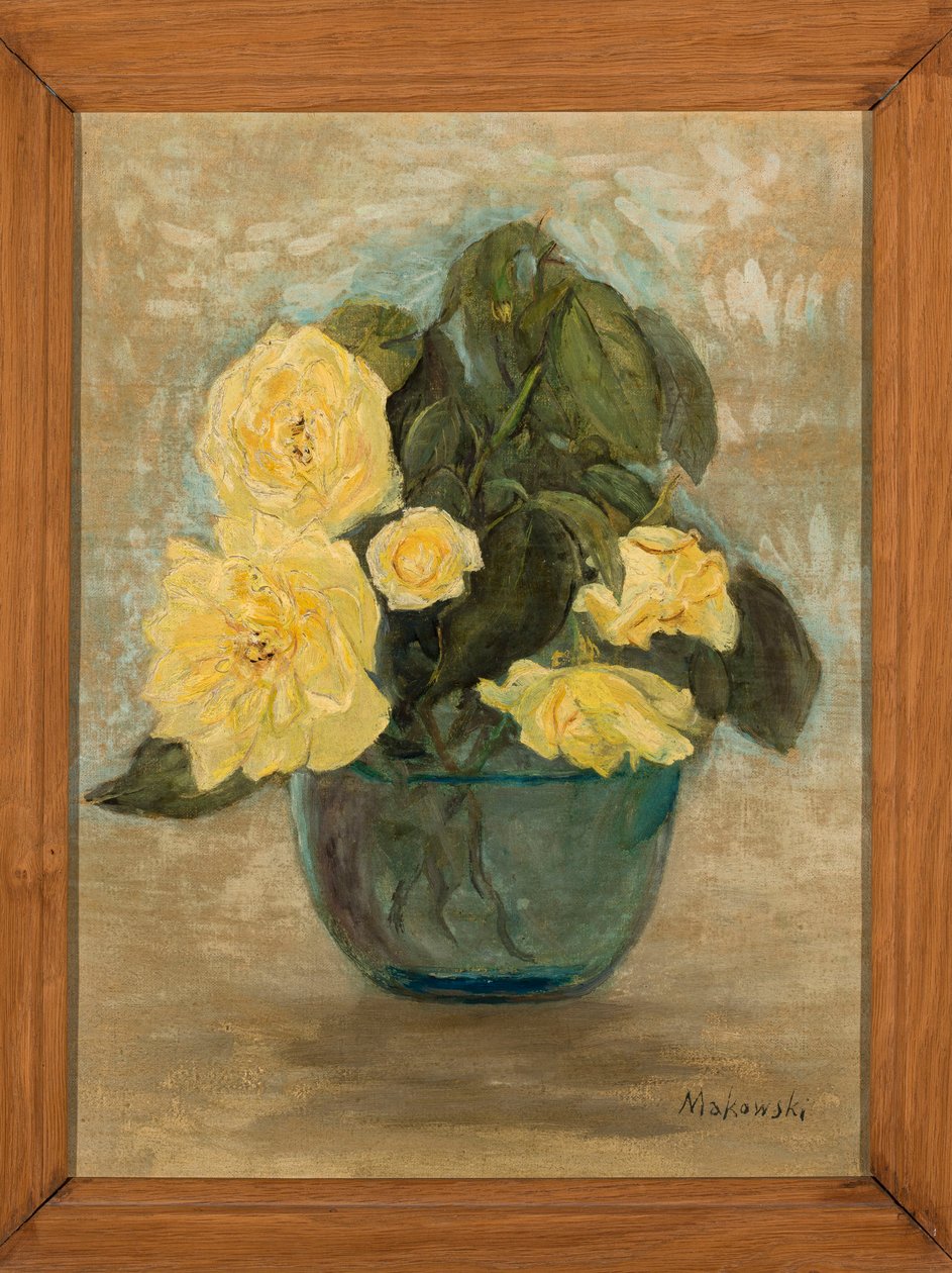 Gula rosor av Tadeusz Makowski