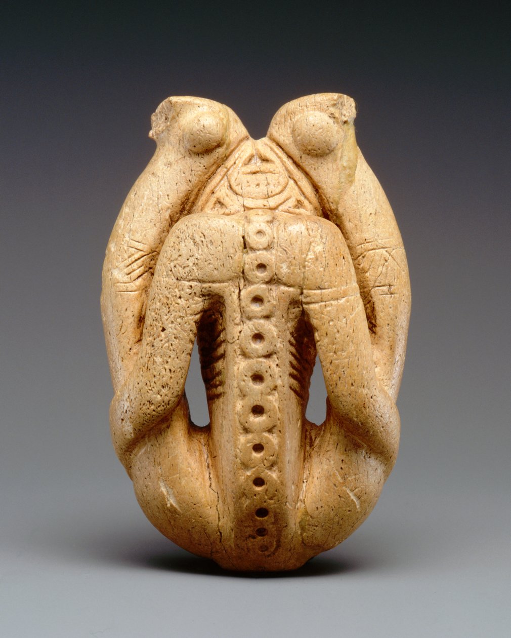 Cohoba Inhalator (ben från sjökorv) av Taino Culture