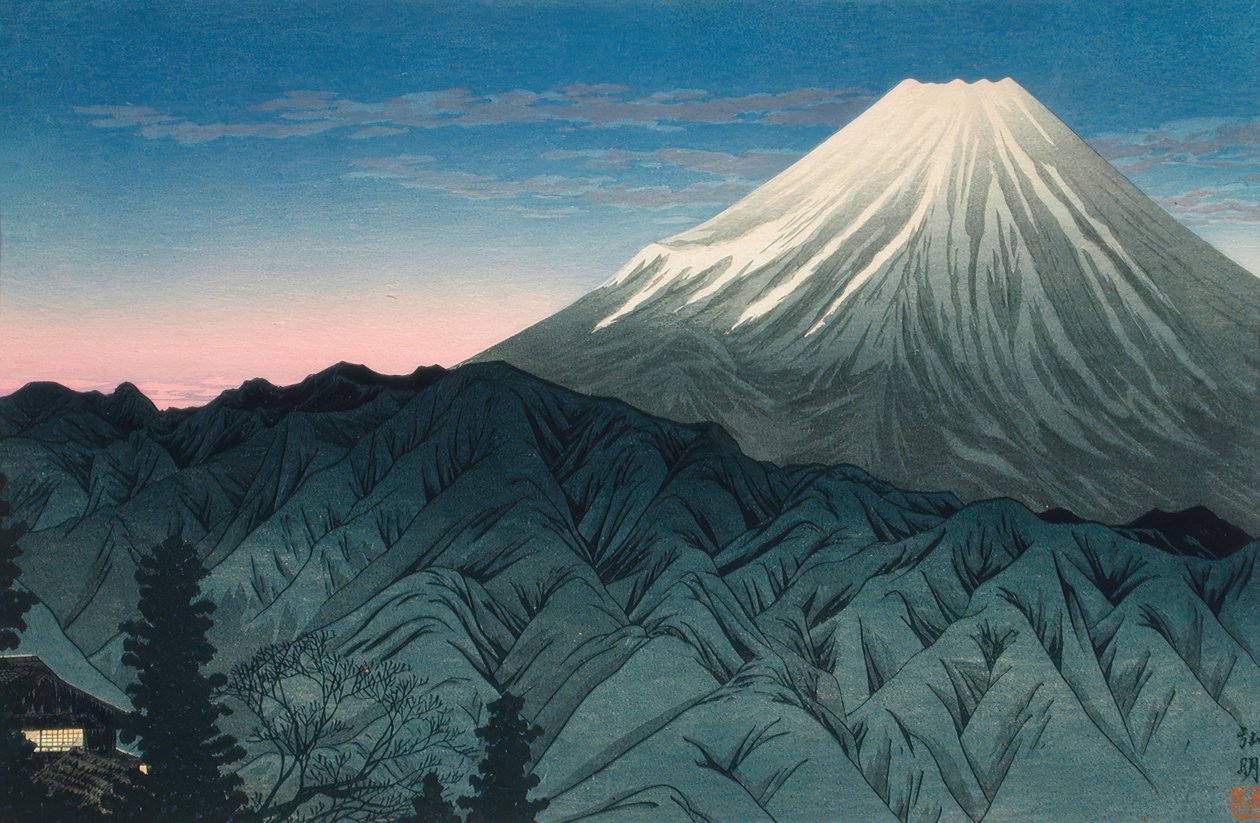 Mount Fuji sett från Hakone av Takahashi Hiroaki