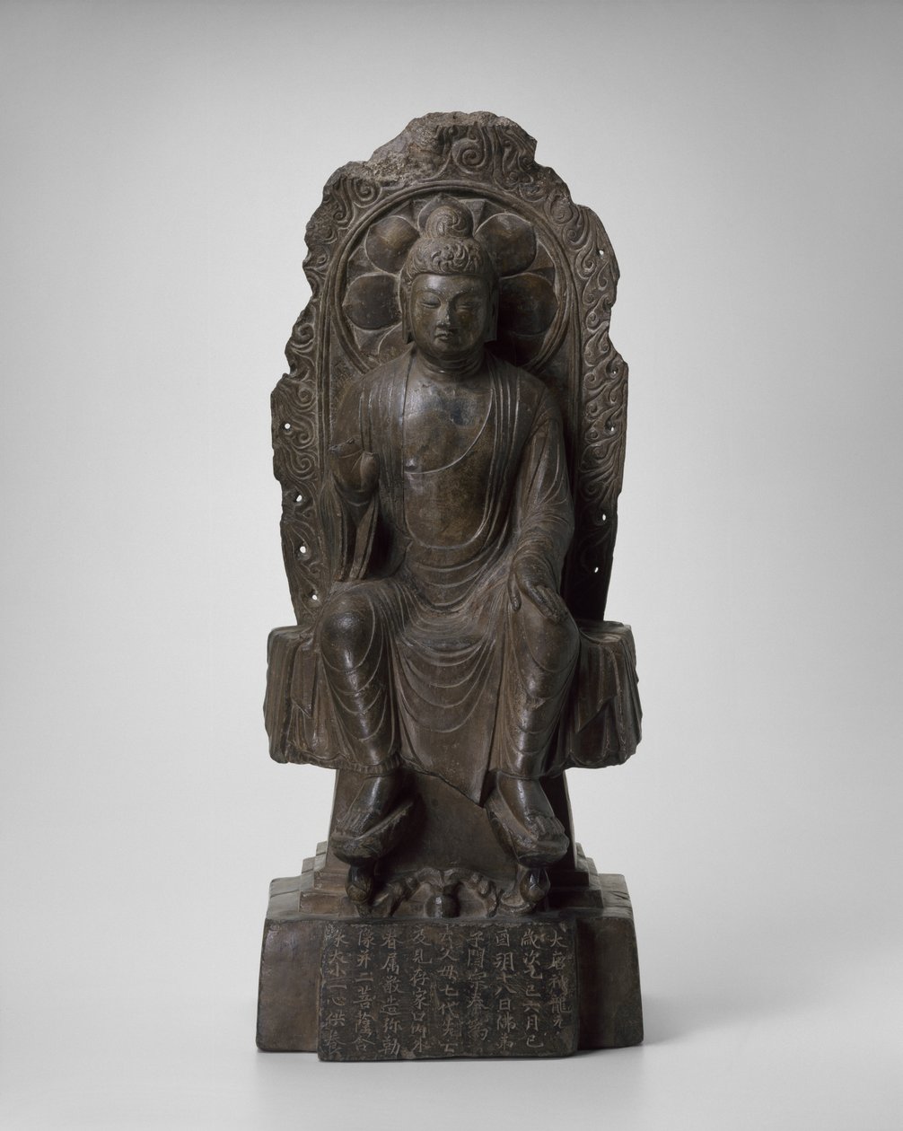 Maitreya Buddha, 705 av Tang Dynasty Chinese School