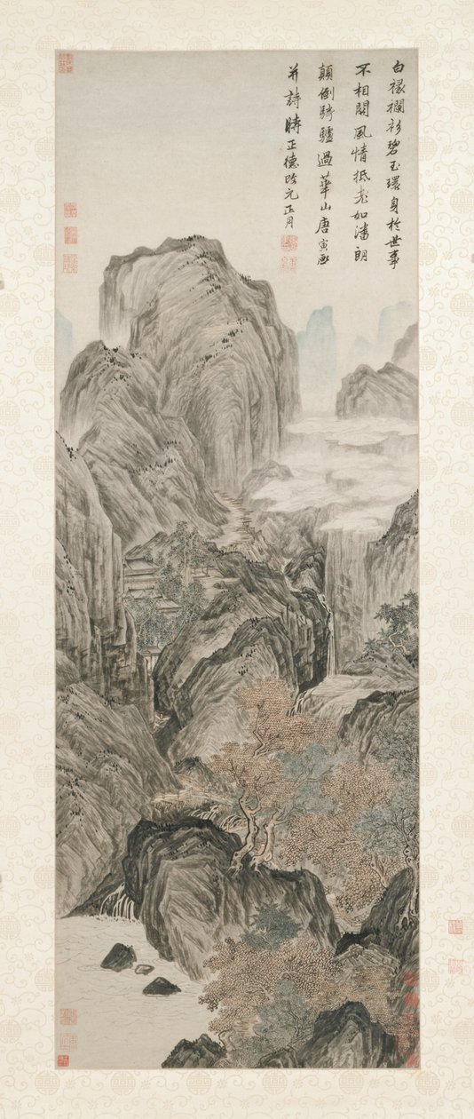Berget Hua av Yin Tang