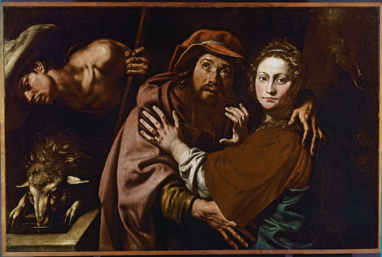 Jacob och Rebecca, ca 1625 (olja på duk) av Tanzio da Varallo