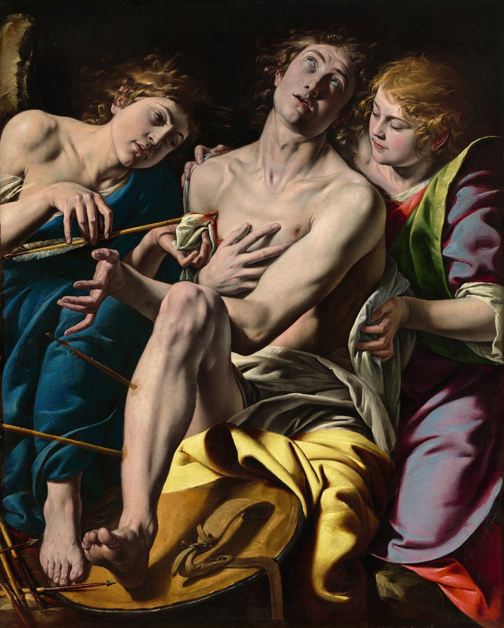 Sankt Sebastian, ca. 16201630. av Tanzio da Varallo