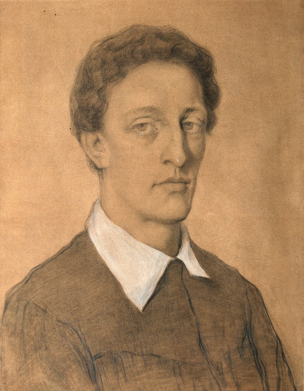 Porträtt av poeten Alexander Blok