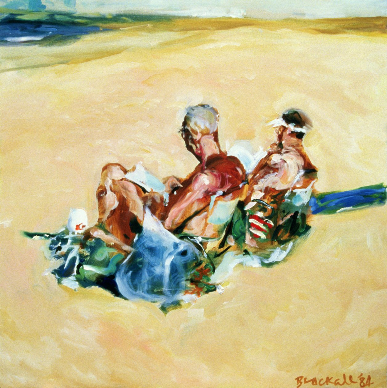 Sidney Beach Bums, 1984 av Ted Blackall
