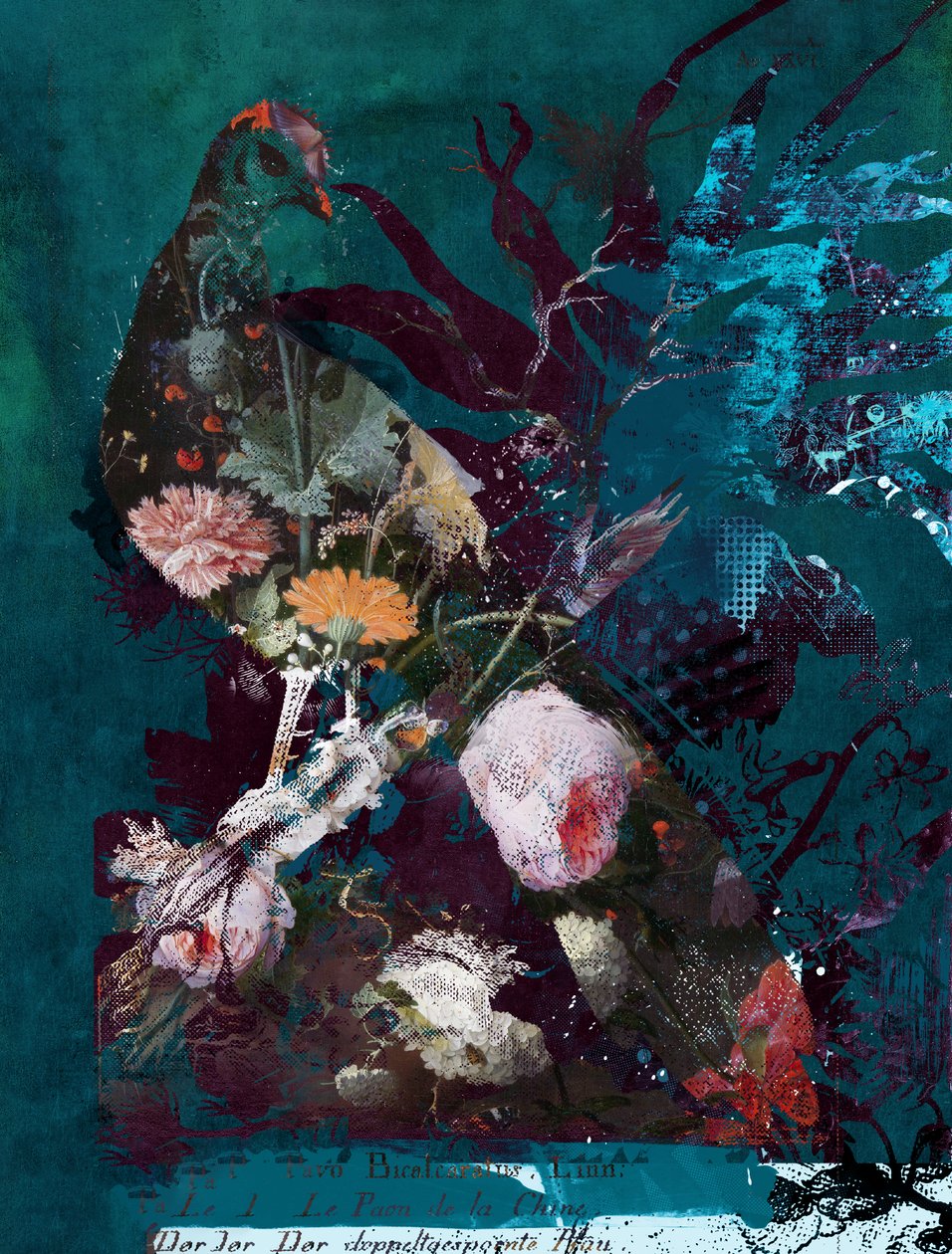 Wildness, 2018 (blandade media på duk) av Teis Albers