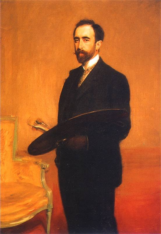 Self-portrait  av Teodor Axentowicz