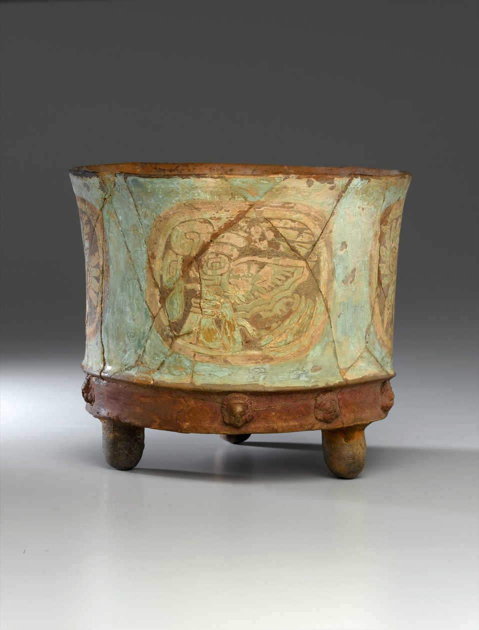Stativburk, c.800 (lera) (se även 278902-278904) av Teotihuacan