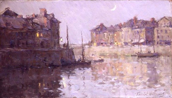 Twilight, St. Valery en Caux, Normandie av Terrick Williams