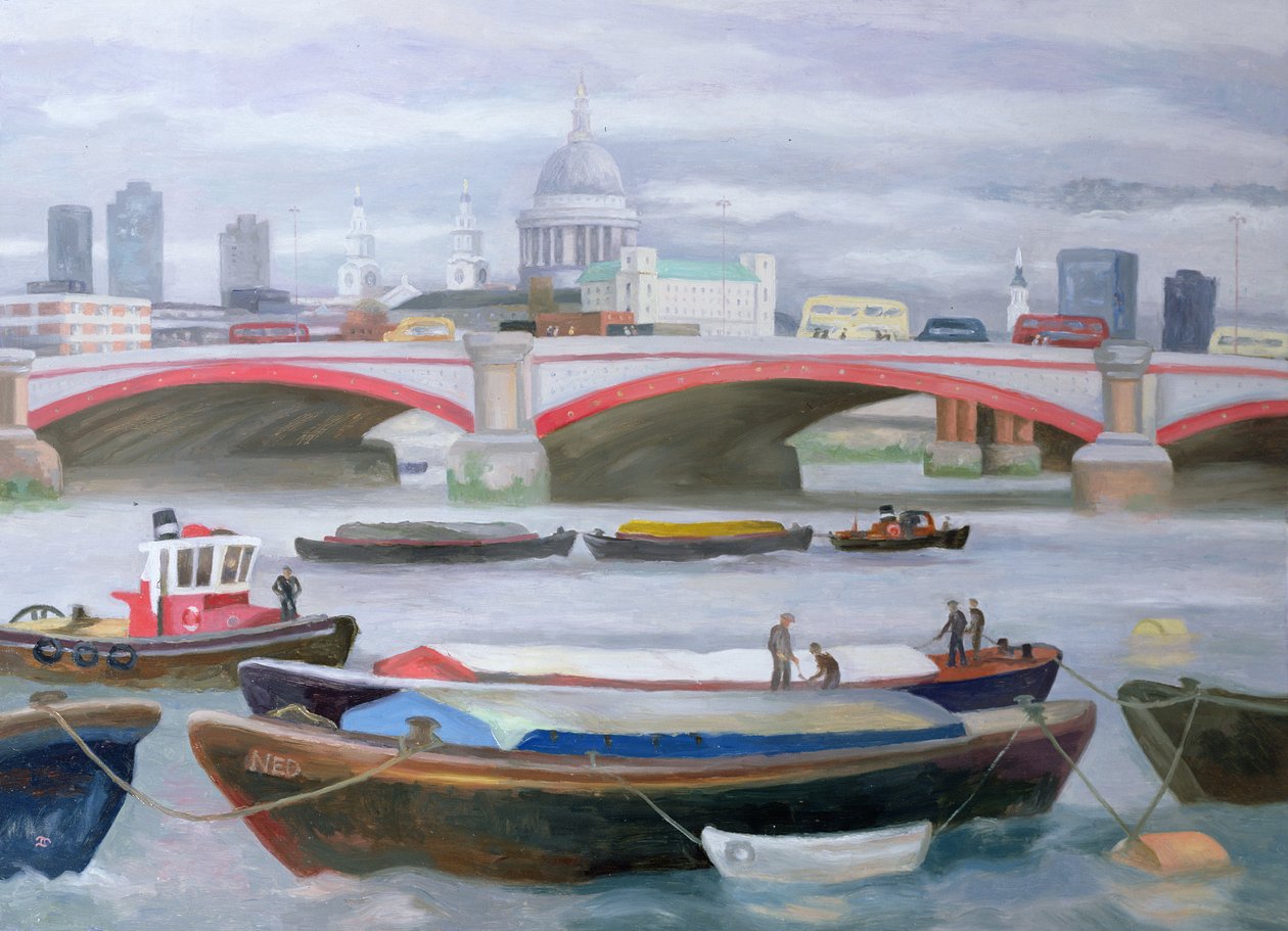 Upptagen scen vid Blackfriars, 2005 av Terry Scales