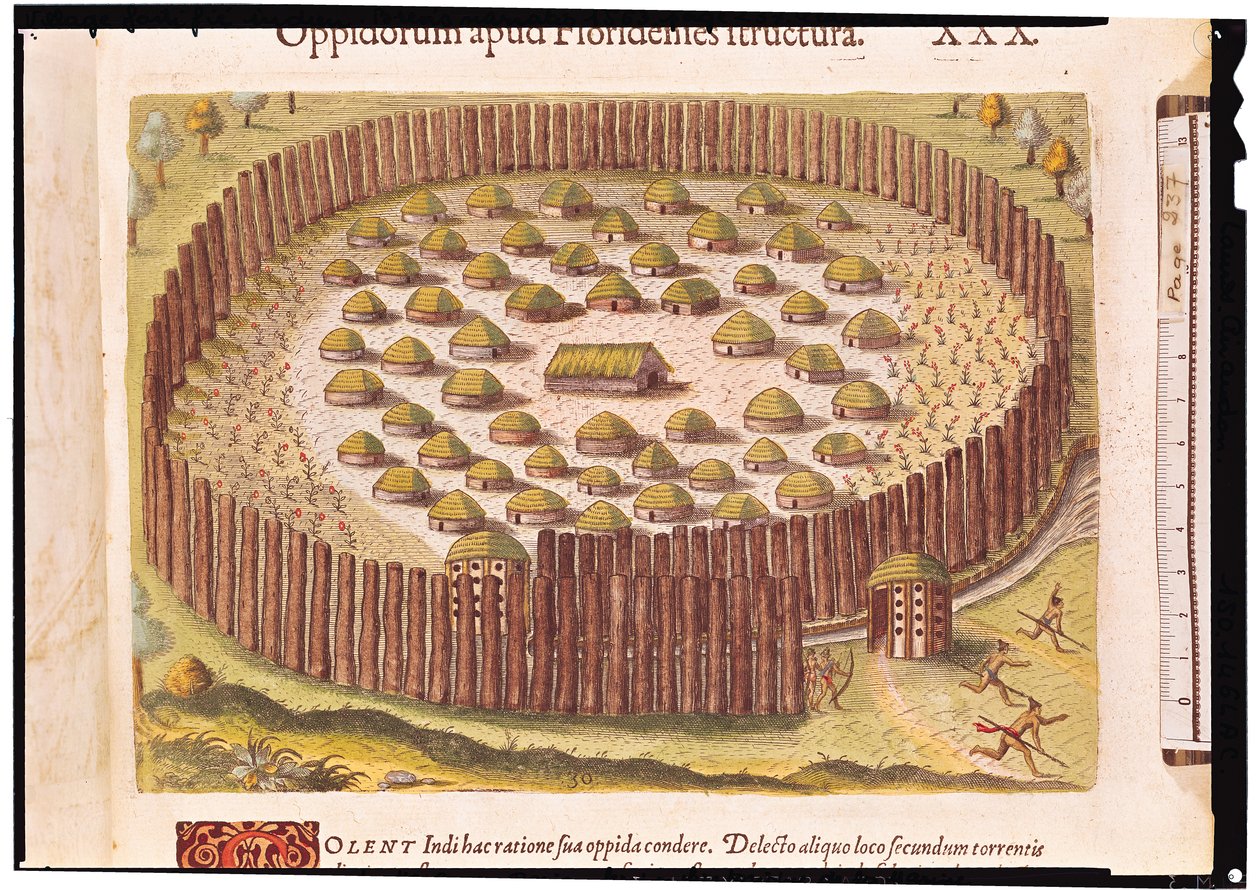 Fortified Indian Village, från 