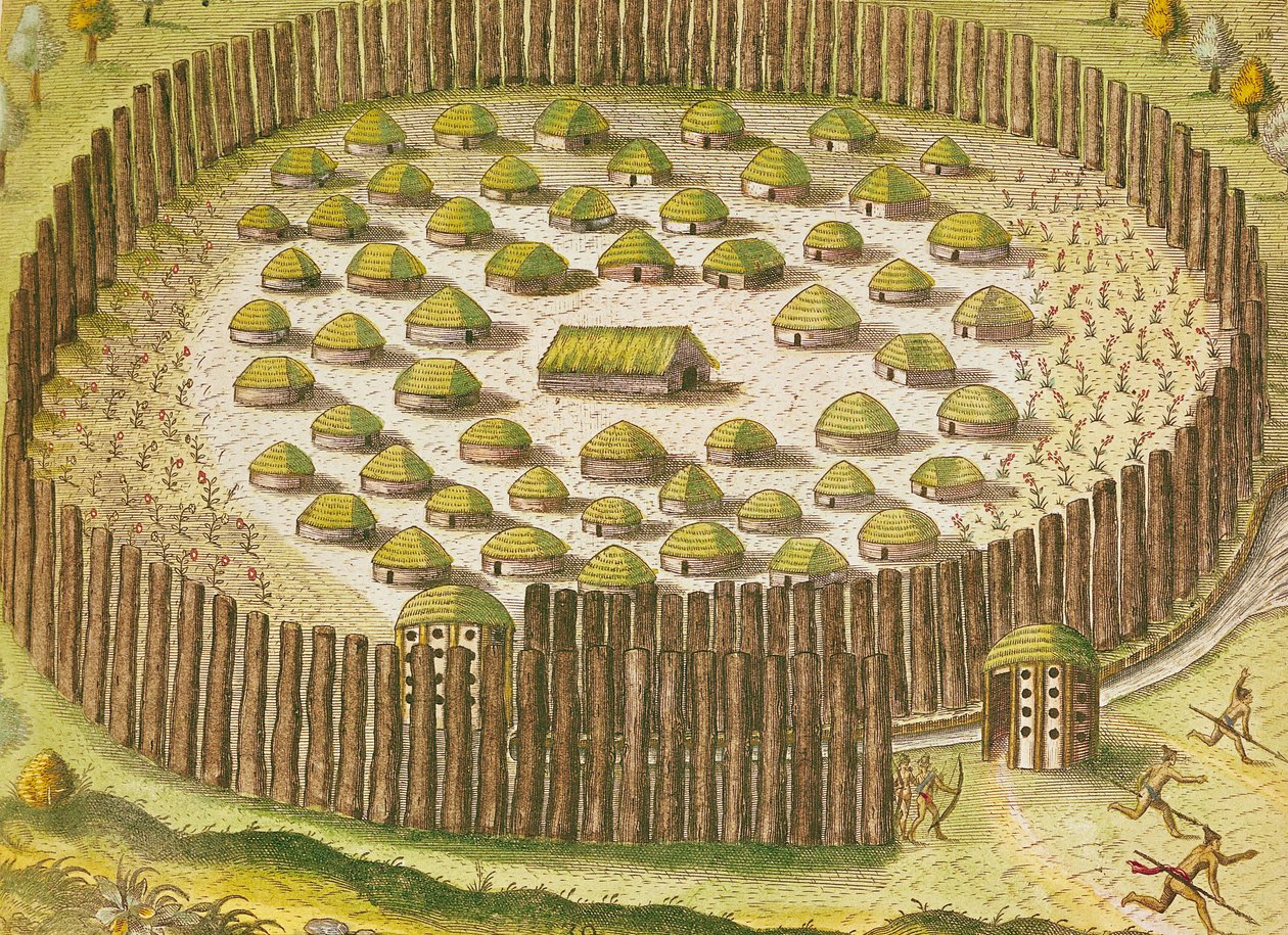 Fortified Indian Village, från 