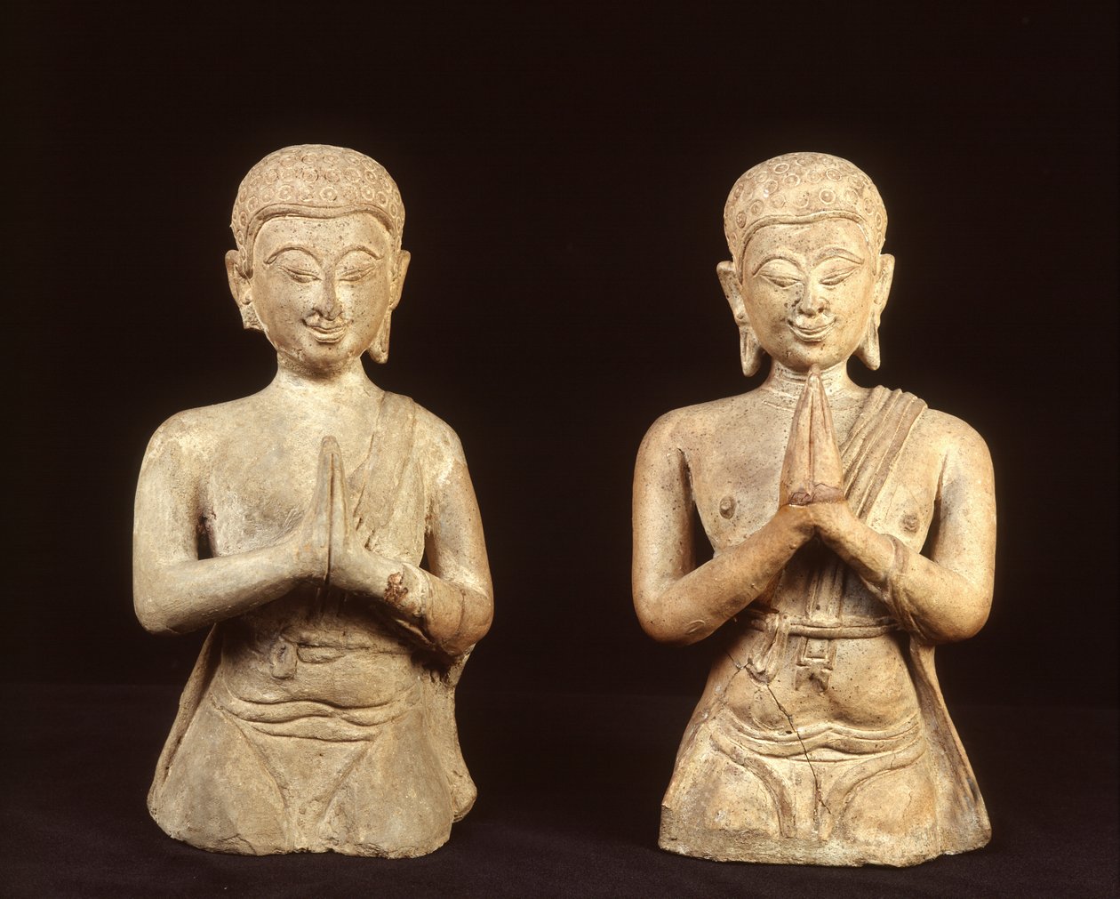 Bedande terrakottafigurer, Sukhothai-period av Thai School